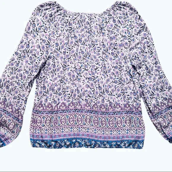 Lucky Brand Peasant Top Medium - Picture 5 of 8